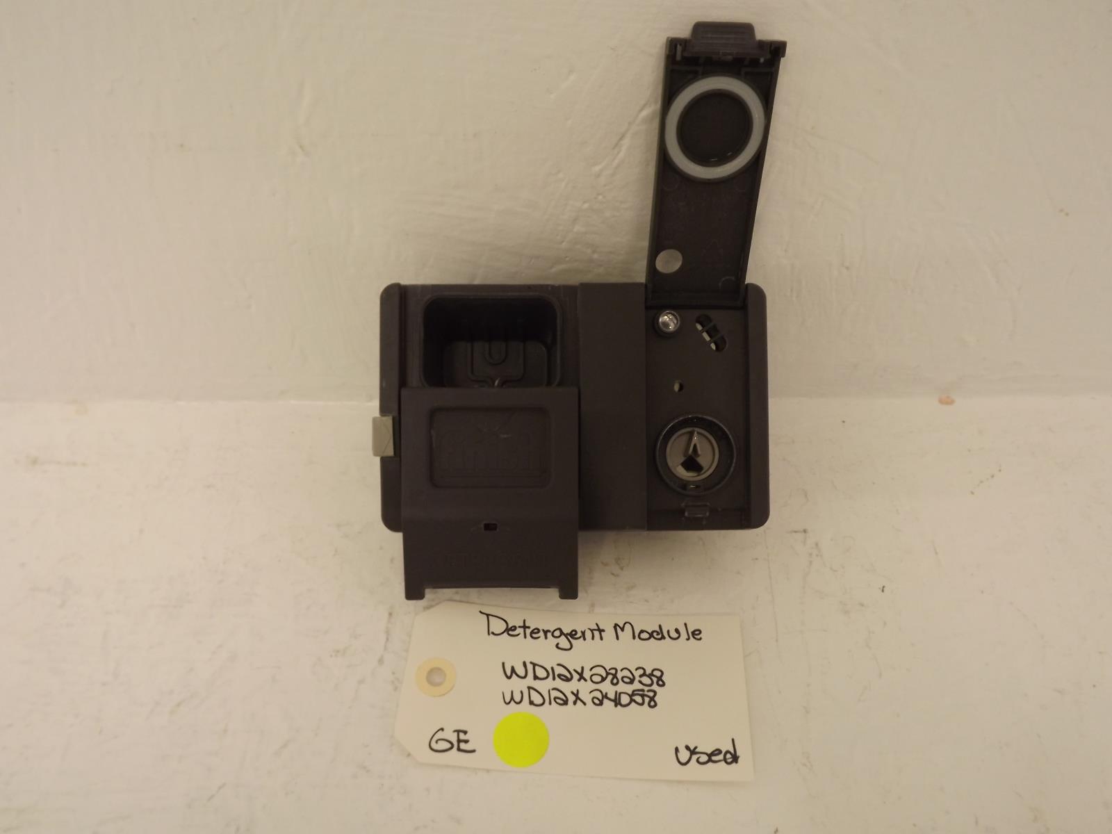GE Dishwasher WD12X28238 WD12X24058 Detergent Module Used GE Dishwasher WD12X28238 WD12X24058 Detergent Module Used